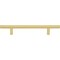 Elements 128 mm Center-to-Center Brushed Gold Naples Cabinet Bar Pull 206BG - alternate 5